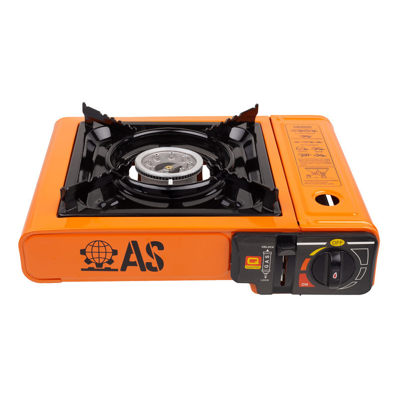 اجاق سفری آویژه صنعت مدل AS-BDZ-155-AL به همراه 4 عدد کپسول