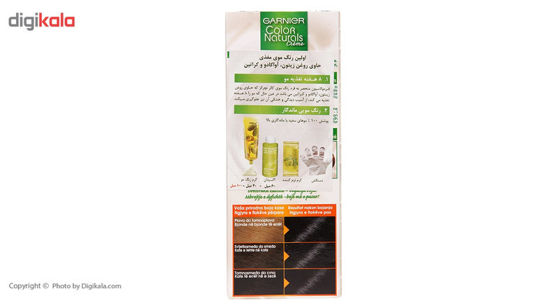 کیت رنگ مو گارنیه شماره Color Naturals Shade 1