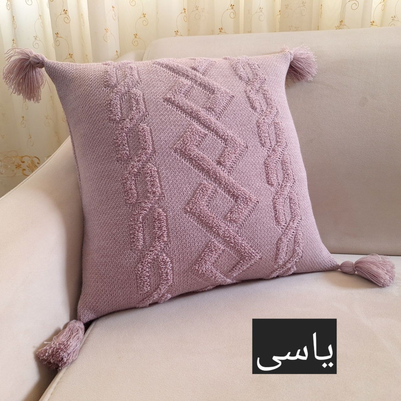 کاور کوسن مدل پانچدوزی ایران سایز 40×40 سانتی متر