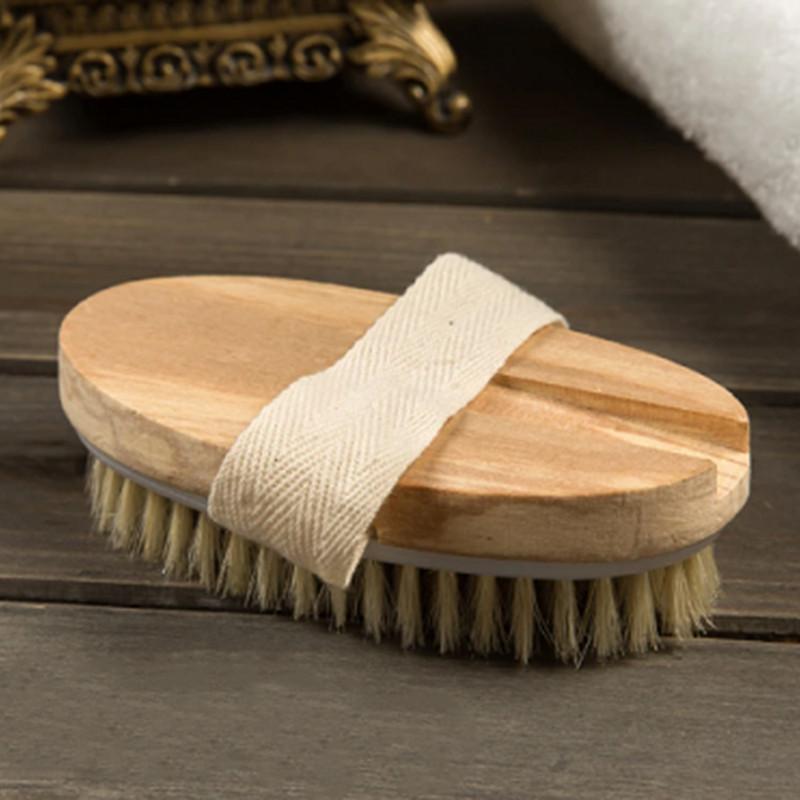 برس شستشوی بدن فیلی پلاست مدل WoodSpa