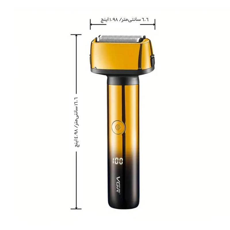 ماشین اصلاح موی سر و صورت وی جی ار مدل V-367