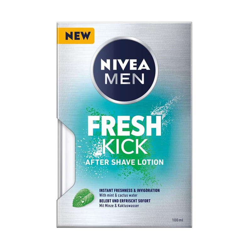 ژل اصلاح نیوآ مدل Fresh Kick حجم 200 میلی لیتر به همراه لوسیون افتر شیو نیوآ مدل Fresh Kick حجم 100 میلی لیتر