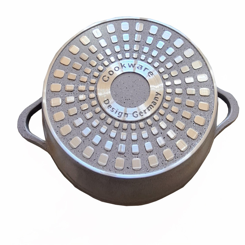 سرویس قابلمه چدنی 8 پارچه لایف استایل مدل BEST