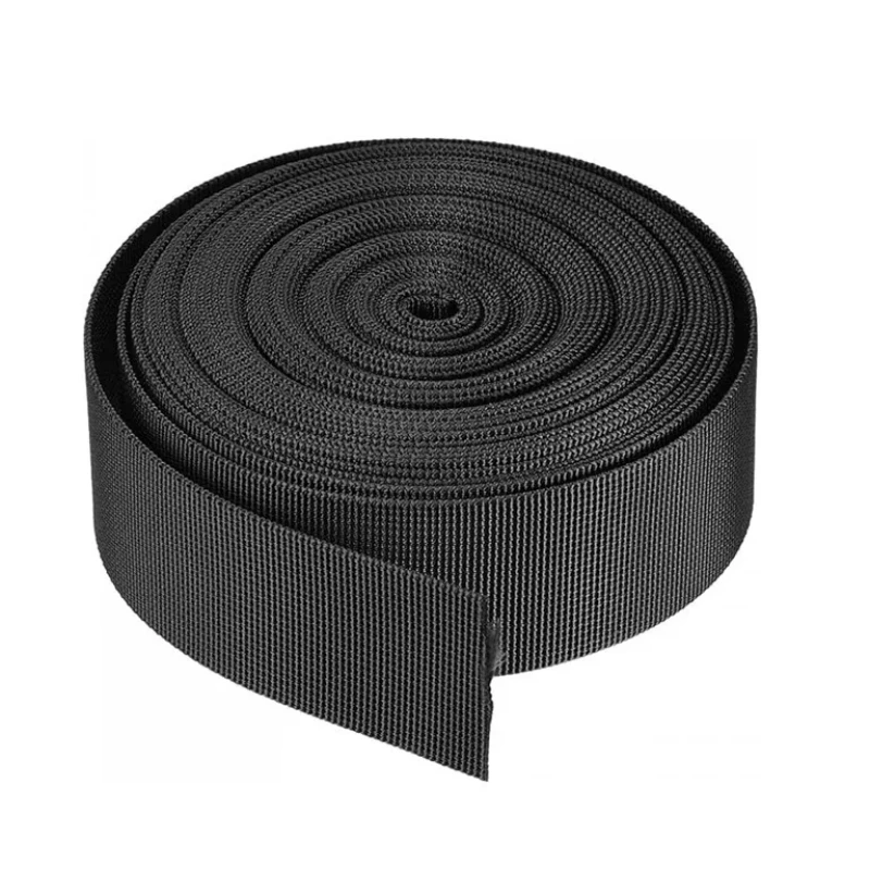 سگک کوله پشتی مدل قفل خرچنگی 5cm به همراه بندگیر و نوار مجموعه 5 عددی