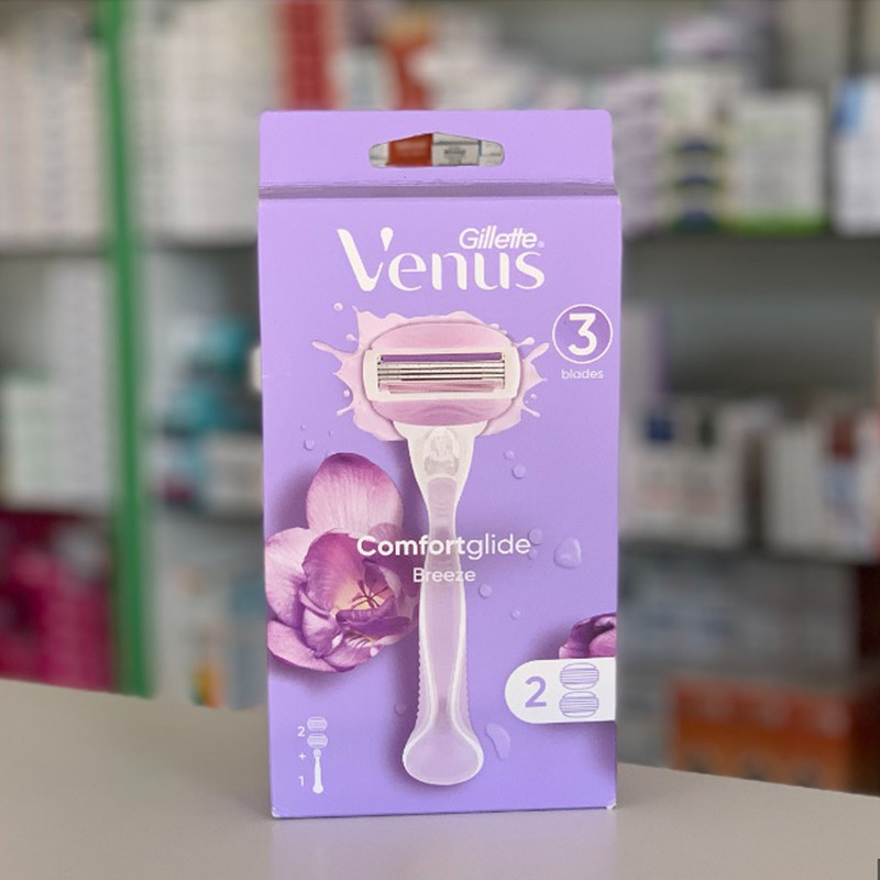 خود تراش ژیلت مدل Venus Comfortglide Breeze