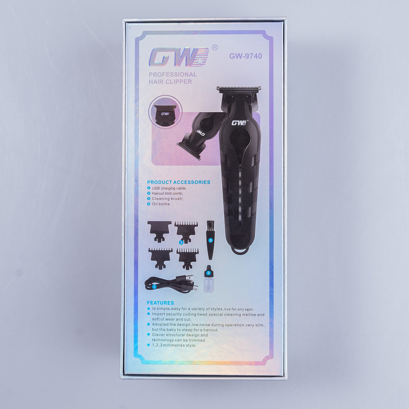 ماشین اصلاح موی صورت و بدن شارژی جی دبلیو مدل GW-9740