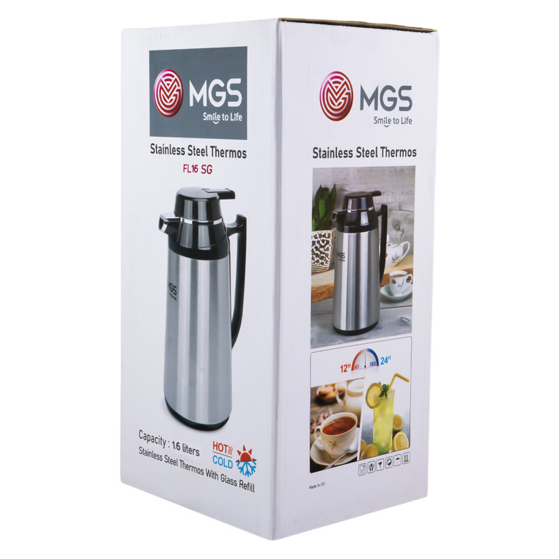 فلاسک ام جی اس مدل  FL16SG گنجایش 1.6 لیتر