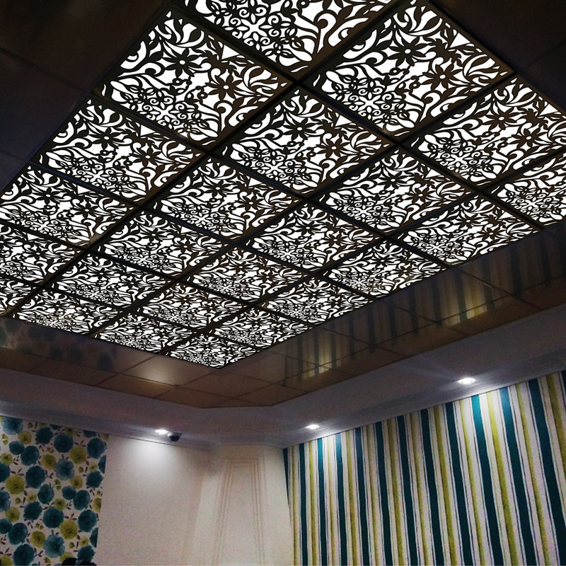 تایل سقفی بنی دکو مدل MC20 اندازه 60x60 سانتی متر مجموعه 4 عددی