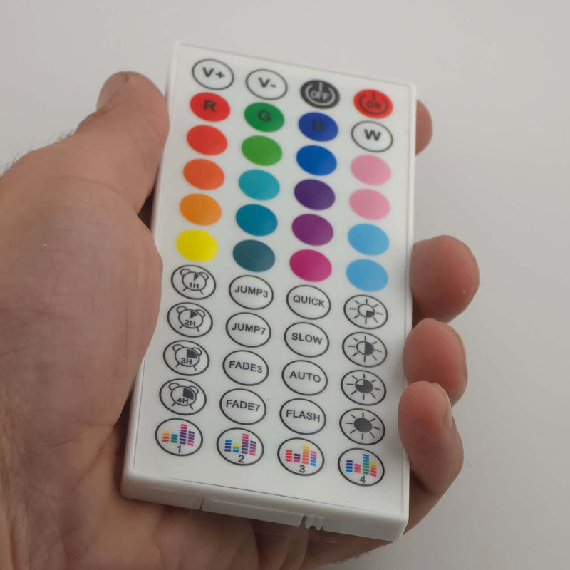 ریسه ال ای لومیز مدل SmartStrip-44key-40m bluetooth به همراه ریموت