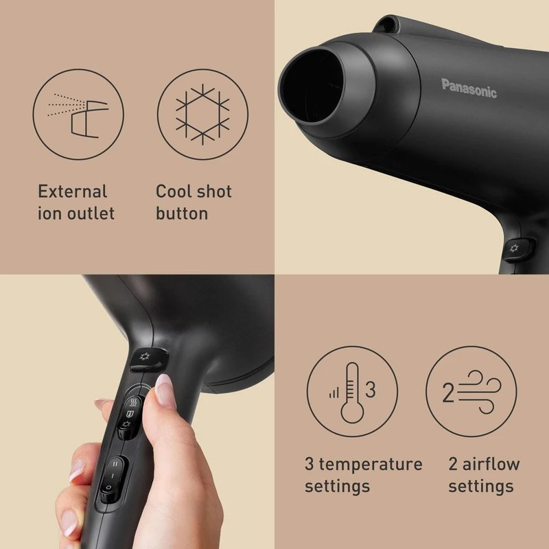 سشوار حرفه‌ای 2300 وات پاناسونیک مدل EH-NE85