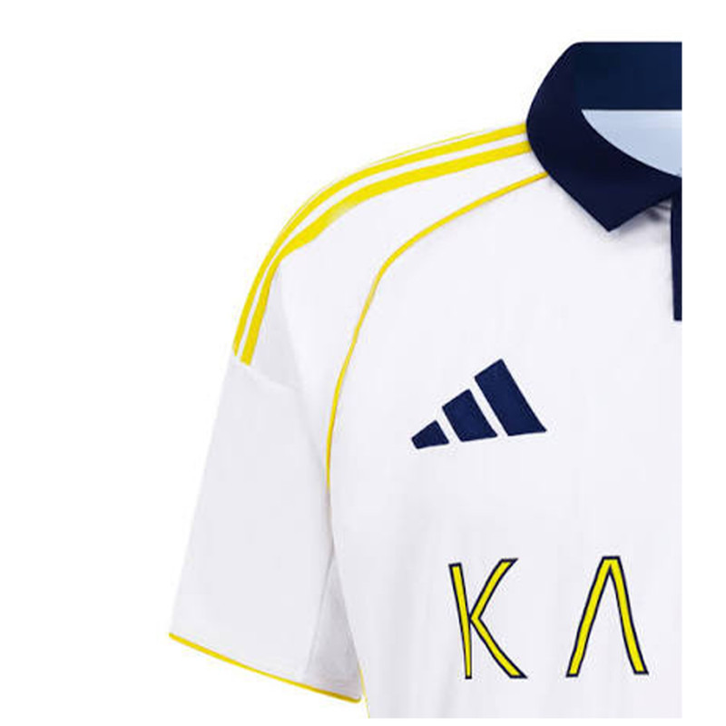ست پولوشرت و شلوارک ورزشی مردانه مدل النصر عربستان Away 2026
