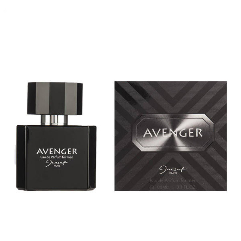 ادو پرفیوم مردانه ژک ساف مدل AVENGER حجم 100 میلی لیتر به همراه عطر جیبی مردانه ژک ساف مدل AVENGER حجم 22 میلی لیتر