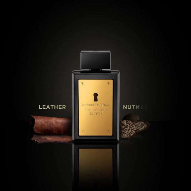 ادو تویلت مردانه آنتونیو باندراس مدل The Golden Secret حجم 100 میلی لیتر