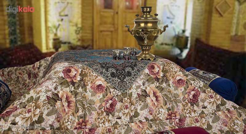 لحاف کرسی هلکو مدل meri-nasim سایز 400*400 سانتی متر