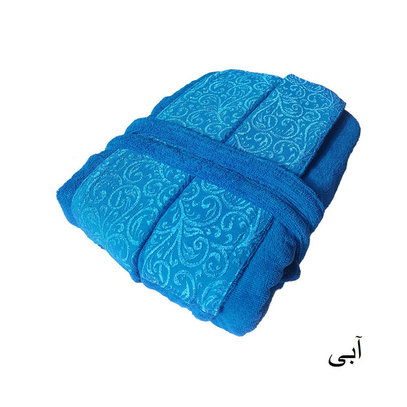 حوله پالتویی ارغوان طرح راشل سایز 125