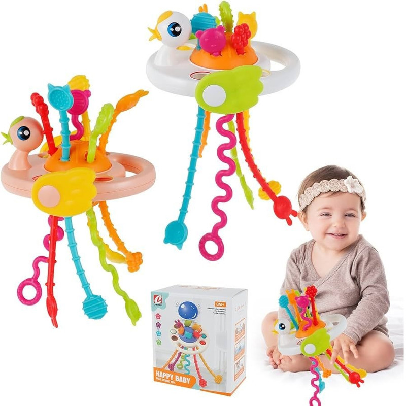 جغجغه مدل اردک طرح PULL STRING TOY کد 20-668