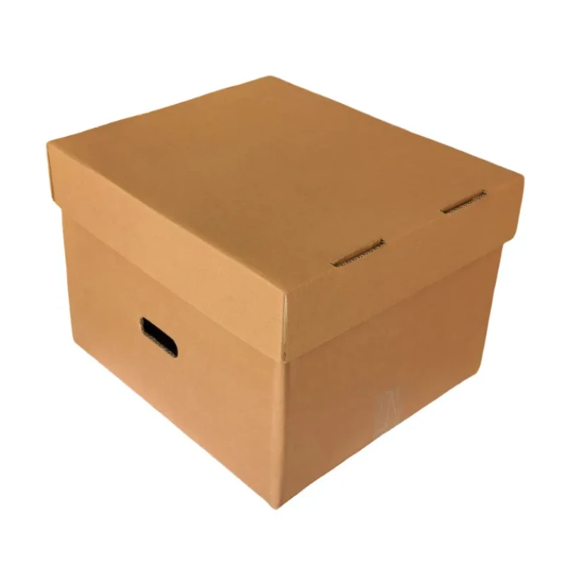جعبه اسباب کشی مدل درب دار 40x35x27-T10 بسته 10 عددی