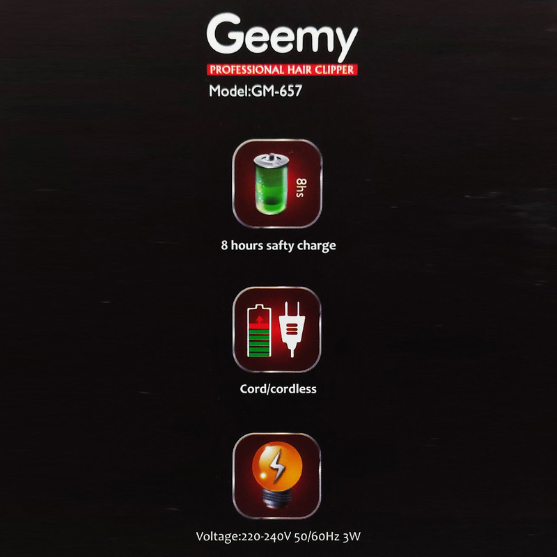 ماشین اصلاح موی سر و صورت مدل GM - 657