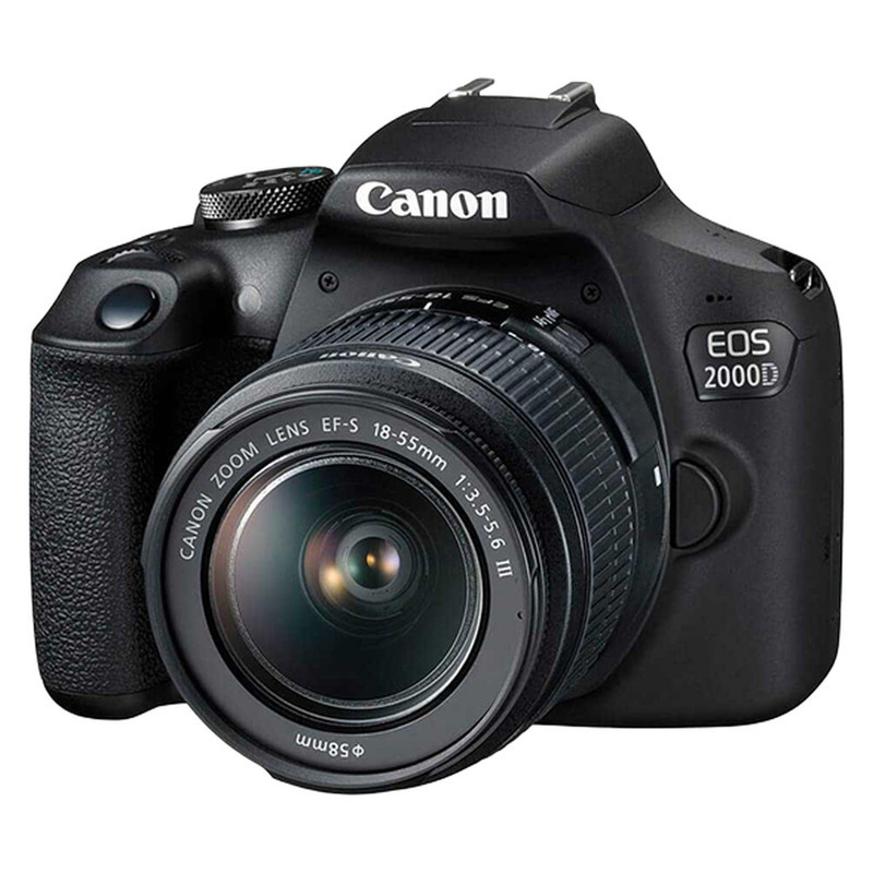 دوربین دیجیتال کانن مدل EOS 2000D به همراه لنز 18-55 میلی متر DC III