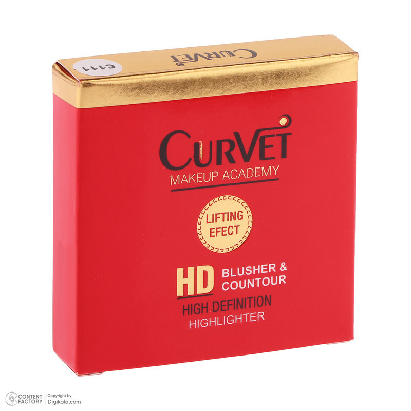 رژگونه هایلایتر کوروت مدل HD شماره 111