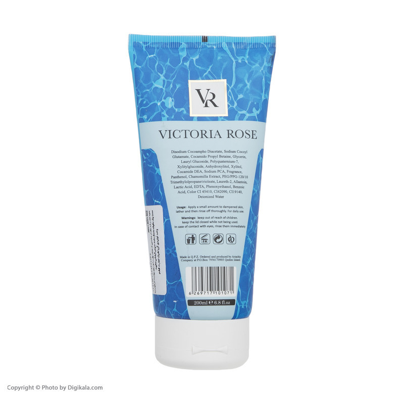 ژل شستشو بدن ویکتوریا رز مدل AQUA TOUCH حجم 200 میلی لیتر