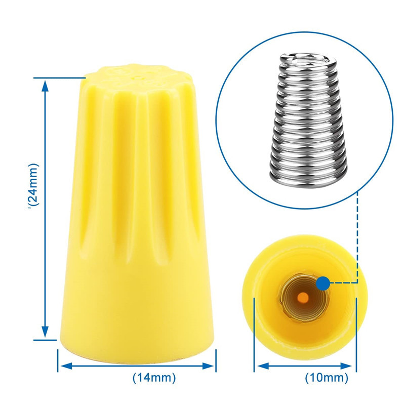 کانکتور طرح پیچی مدل SP1234 بسته 40 عددی