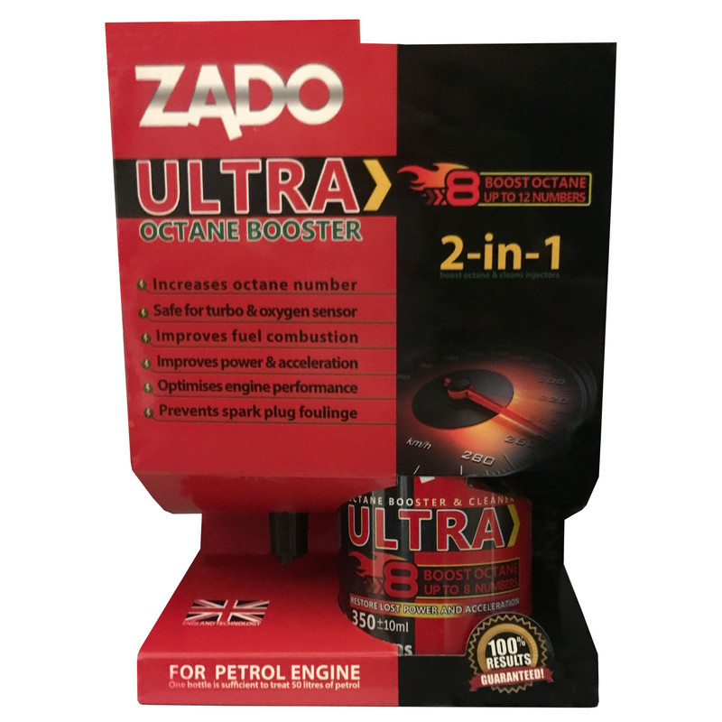 اکتان بوستر زادو مدل Ultra حجم 350 میلی لیتر