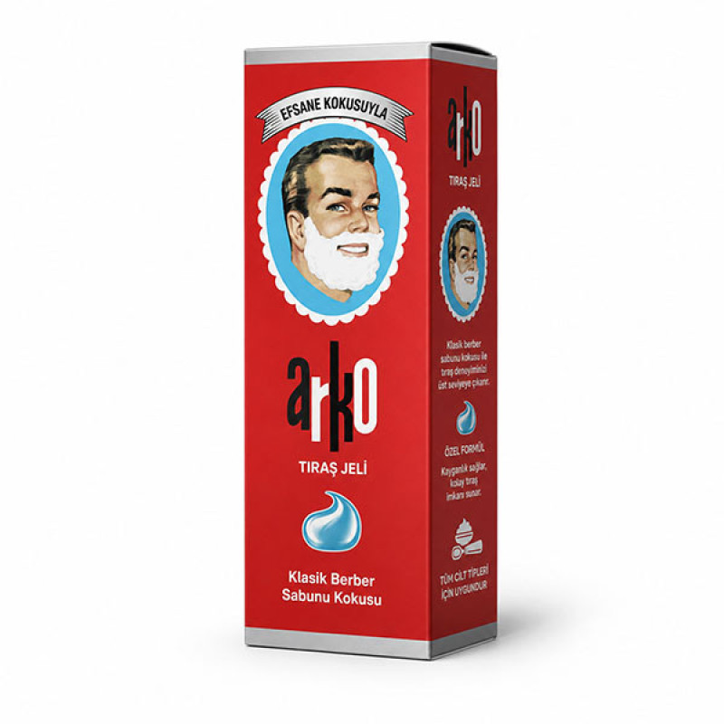 ژل اصلاح آرکو من مدل Classic Tiras Jeli  حجم 200 میلی لیتر