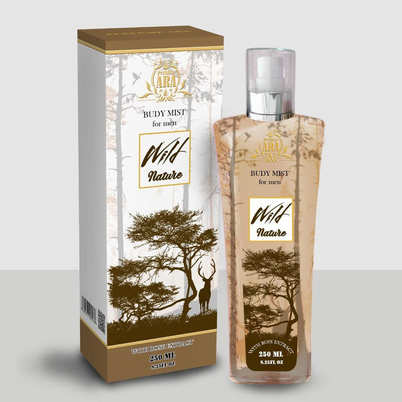 بادی میست زنانه پرفیوم آرا مدل WILD حجم 250 میلی‌لیتر