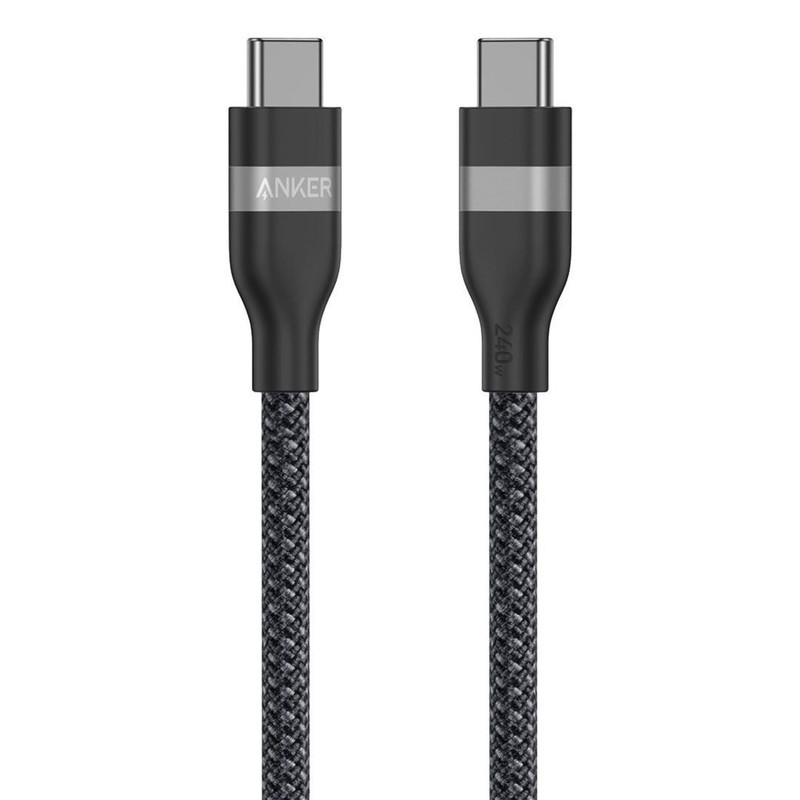 کابل تبدیل USB-C به USB-C انکر مدل A82E2 طول 0.9 متر با توان 240 وات