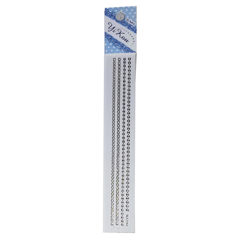 استیکر طراحی ناخن مدل P01 مجموعه 6 عددی