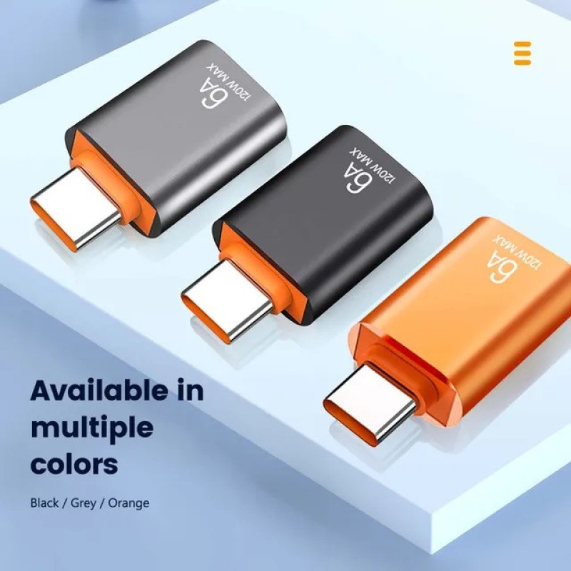 مبدل USB-C به USB 3.0 مدل OTG-6A-120W