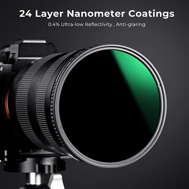 فیلتر لنز کی اند اف مدل VARIABLE NDX 2-400 MC B-SERIES-67MM
