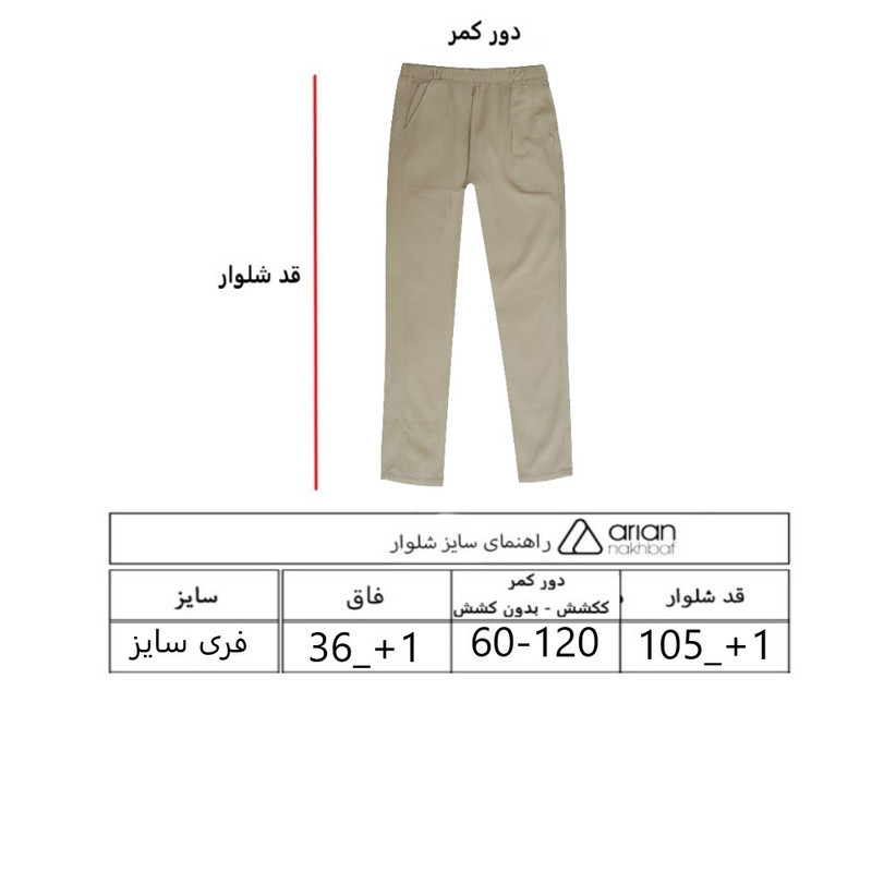 شلوار مام استایل مردانه مدل کتان کنفی خنک کد 08