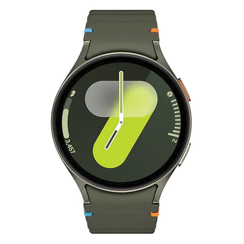 ساعت هوشمند سامسونگ مدل Galaxy Watch 7 44mm دارای قابلیت های کنترل موسیقی (Music Player) بند پلاستیک
