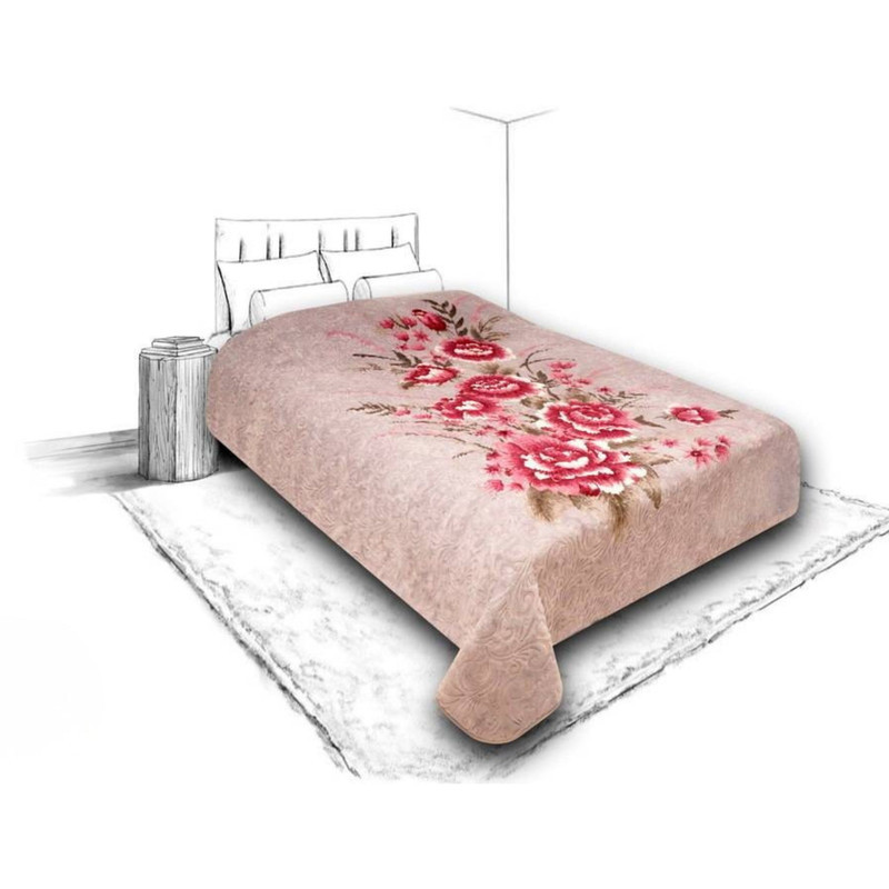 پتو 1 نفره گلبافت مدل 110 سایز 220x160 سانتی‌متر