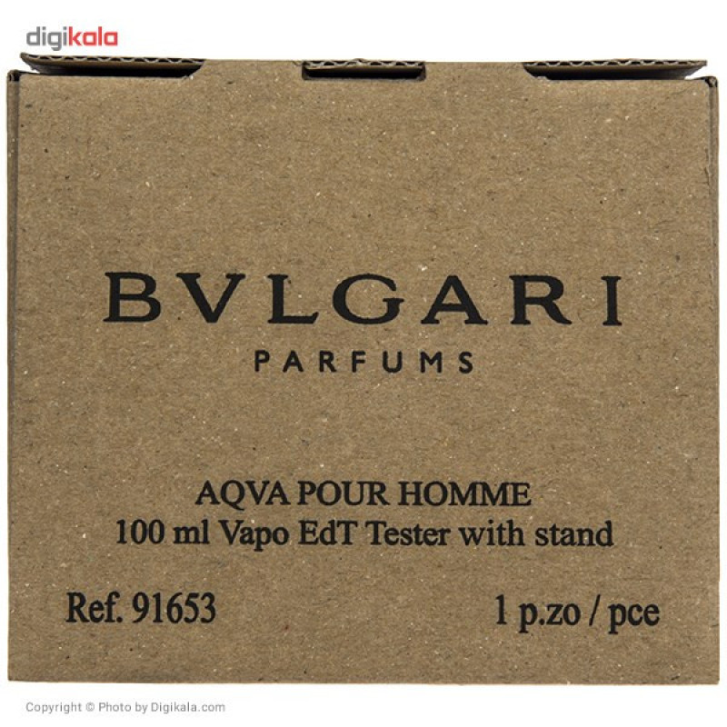تستر ادو تویلت مردانه بولگاری مدل Aqva Pour Homme حجم 100 میلی لیتر