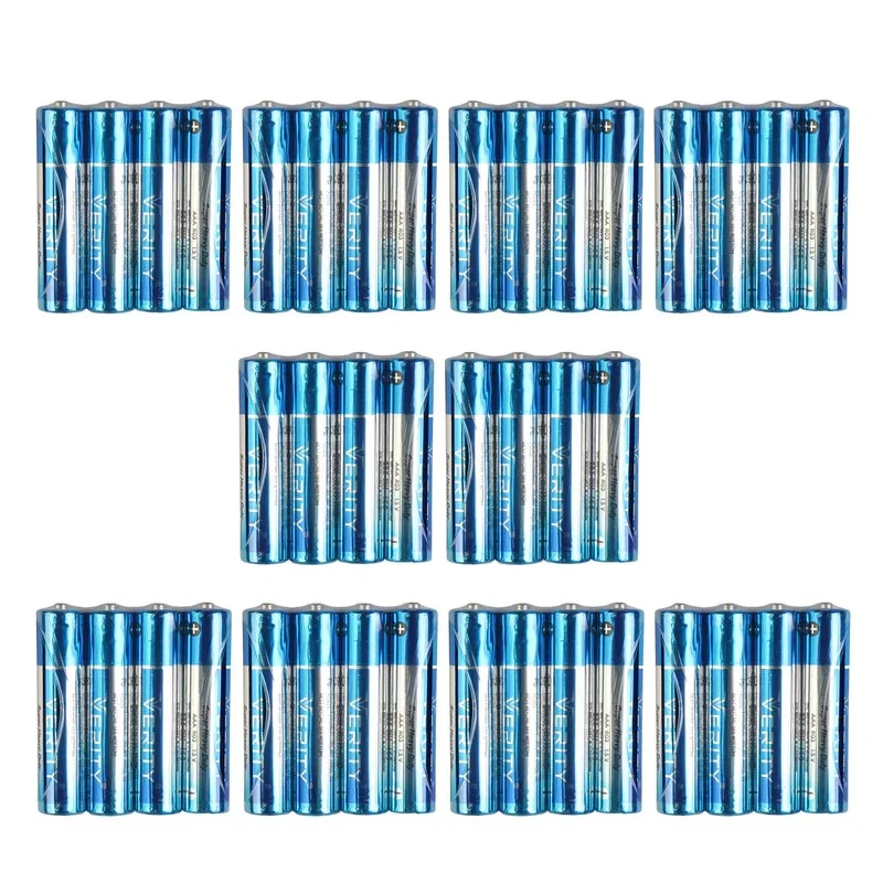 باتری نیم قلمی وریتی مدل Super Heavy Duty بسته 40 عددی