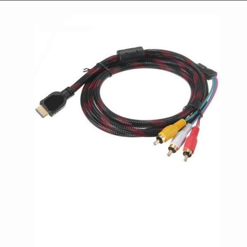 کابل تبدیل HDMI به سه فیش av مدل 5855 طول 1.5متر