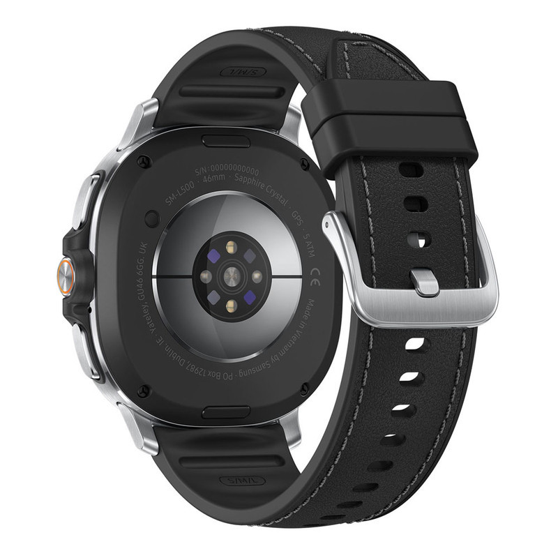 ساعت هوشمند 46 میلی‌متری سامسونگ مدل Galaxy Watch 8 Classic با بند چرمی