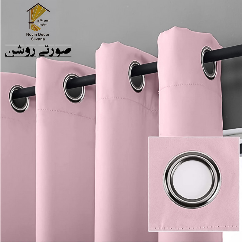 پرده نوین دکور سیلوانا مدل لاکچری 180 _ 1 سایز 180x140 سانتی‌متر