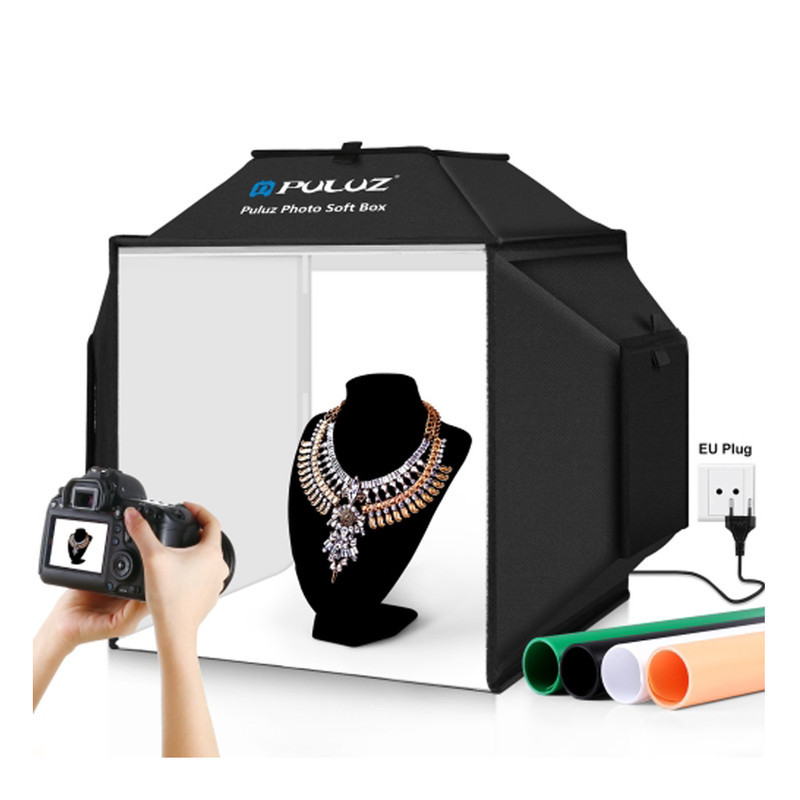 چادر عکاسی پلوز مدل shadowless tent ابعاد 40x40 سانتی متر