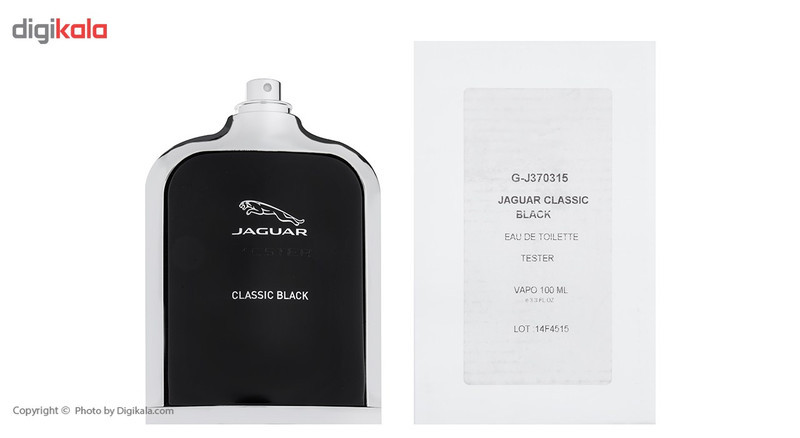 تستر ادو تویلت مردانه جگوار مدل Classic Black حجم 100 میلی لیتر