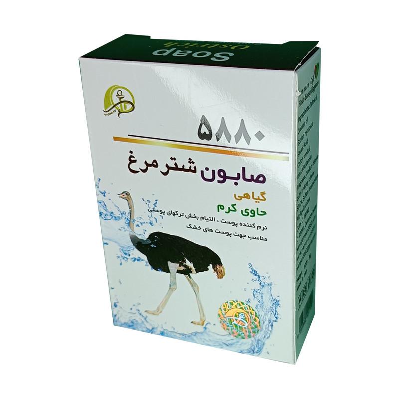 صابون شستشو مدل شتر مرغ 5880 وزن 60 گرم