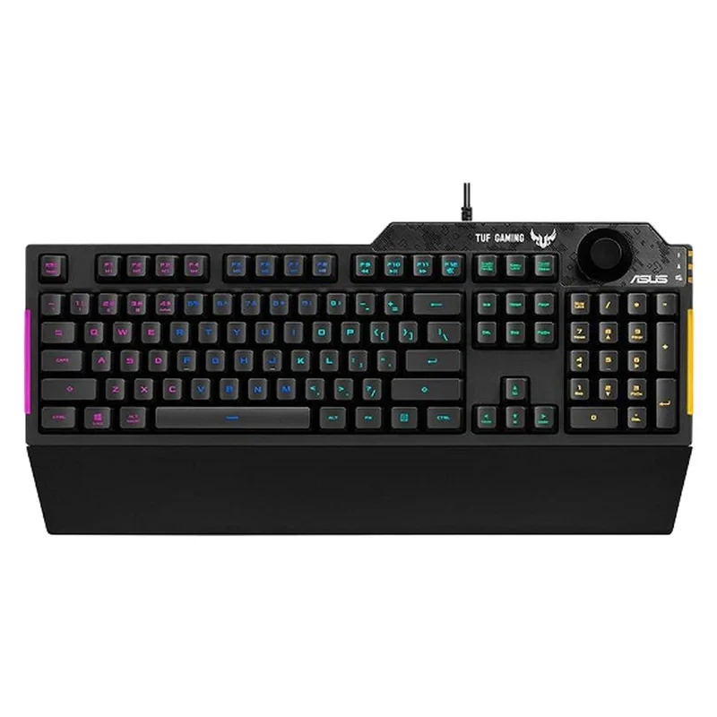 کیبورد مخصوص بازی ایسوس مدل TUF GAMING K1 RGB