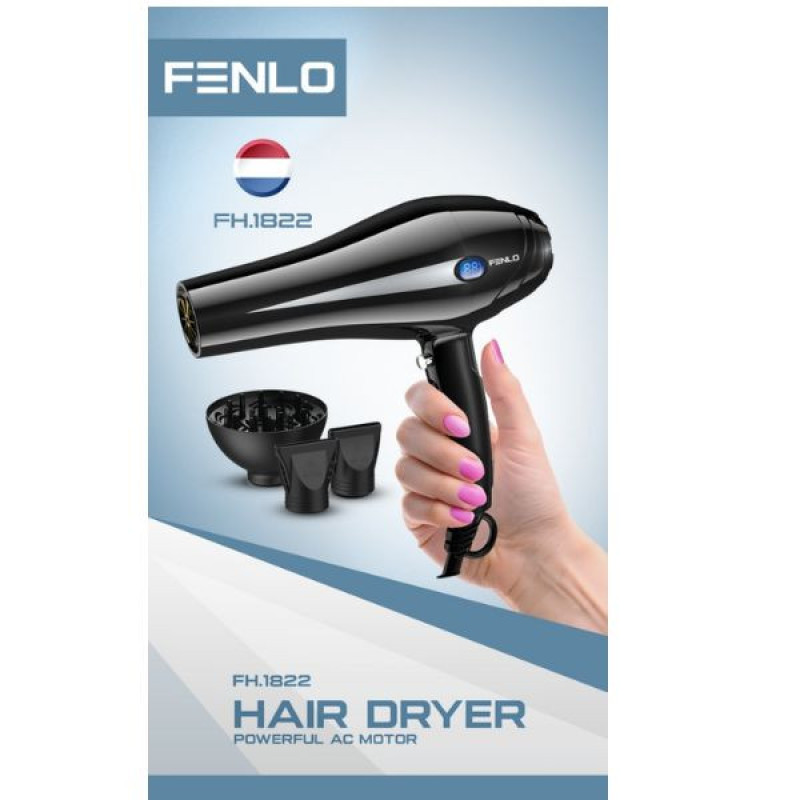 سشوار حرفه ای 2800 وات فینلو مدل FH.1822