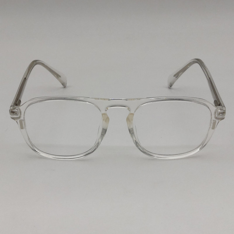 فریم عینک طبی مستطیلی مدل TR1205 C2 مناسب برای انواع فرم صورت به همراه کاور آفتابی مجموعه 6 عددی