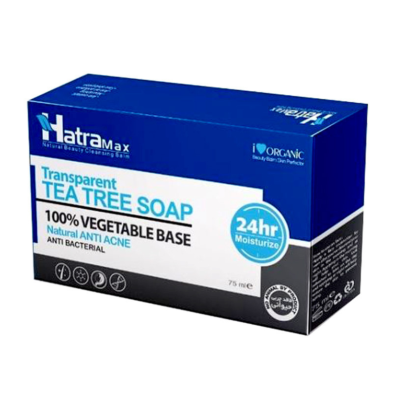صابون شستشو هاترامکس مدل tea tree وزن 75 گرم