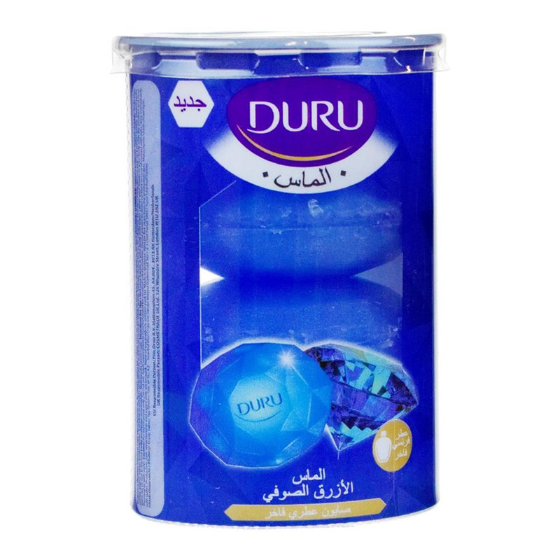 صابون شستشو دورو مدل DIAMONDS تحت لیسانس وزن90 گرم بسته 4 عددی