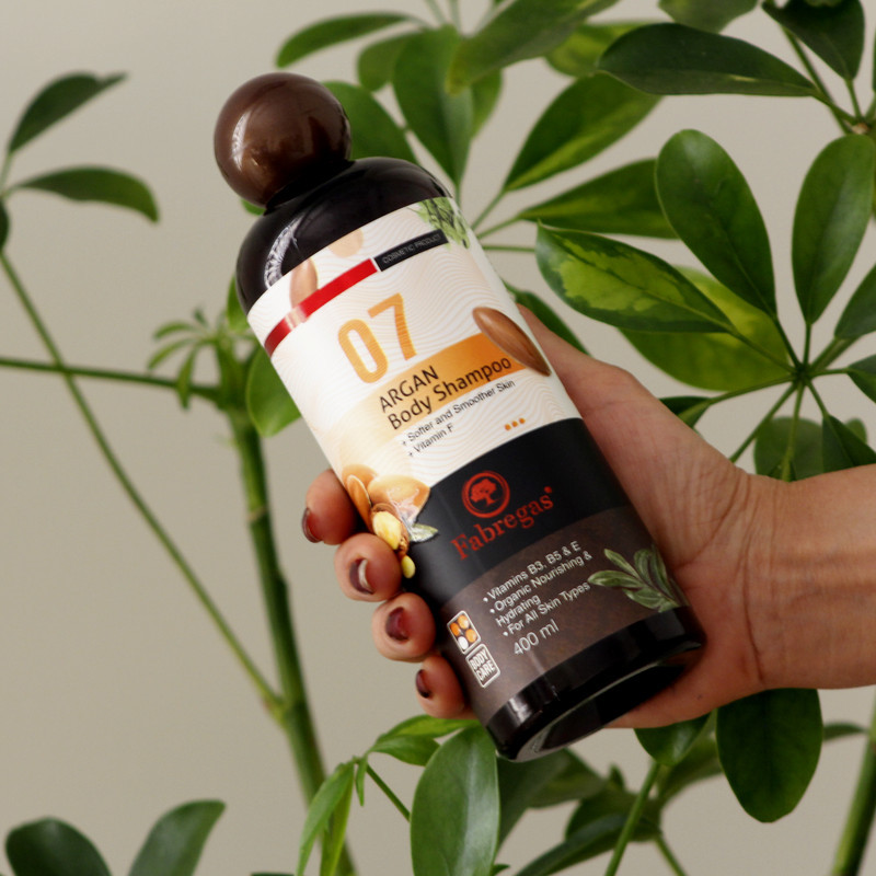 شامپو بدن فابریگاس مدل Argan حجم 400 میلی لیتر